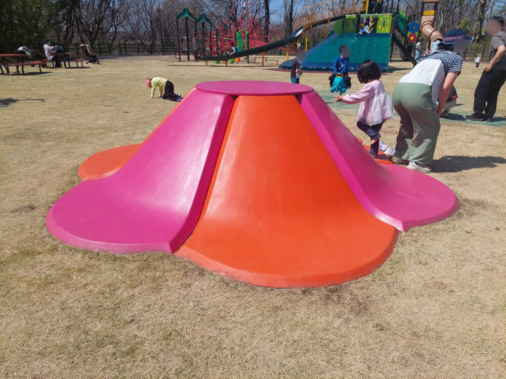 秋葉の森総合公園・アスレチック広場のふわふわ道具