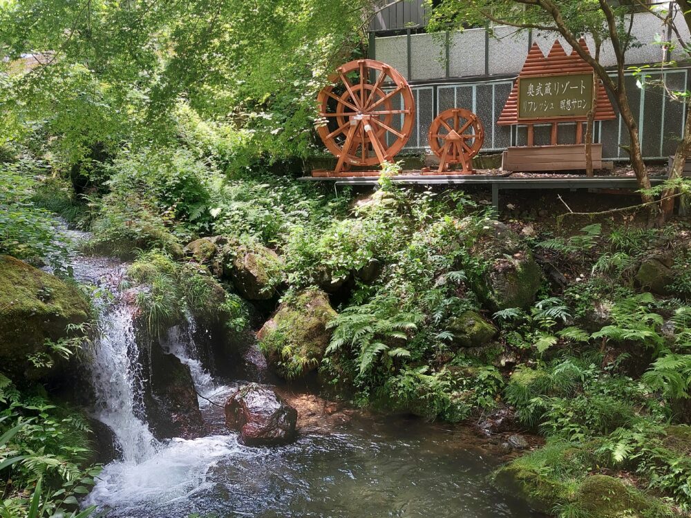 黒山三滝の迎え滝