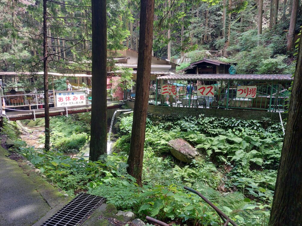 黒山三滝の黒山三滝お休み処/黒山園