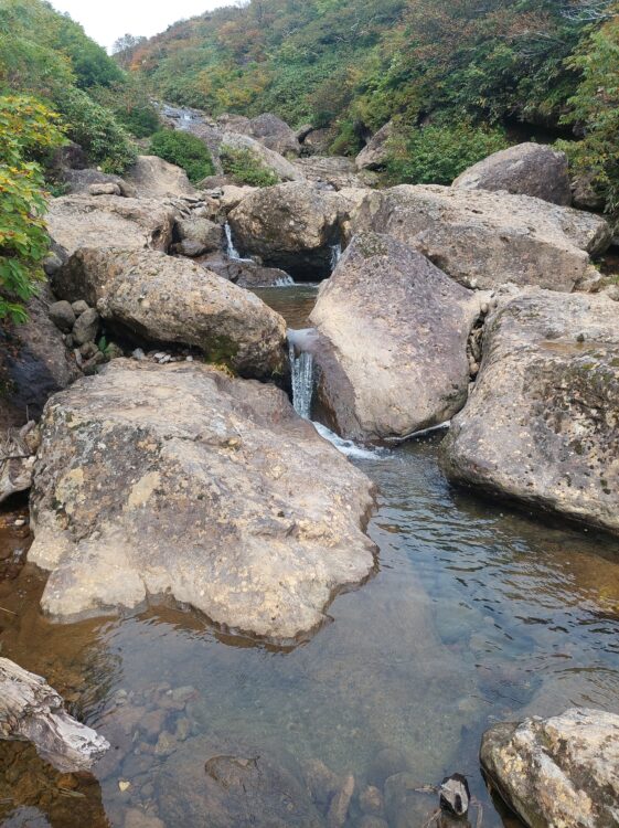 栗駒山・東栗駒コースの新湯沢