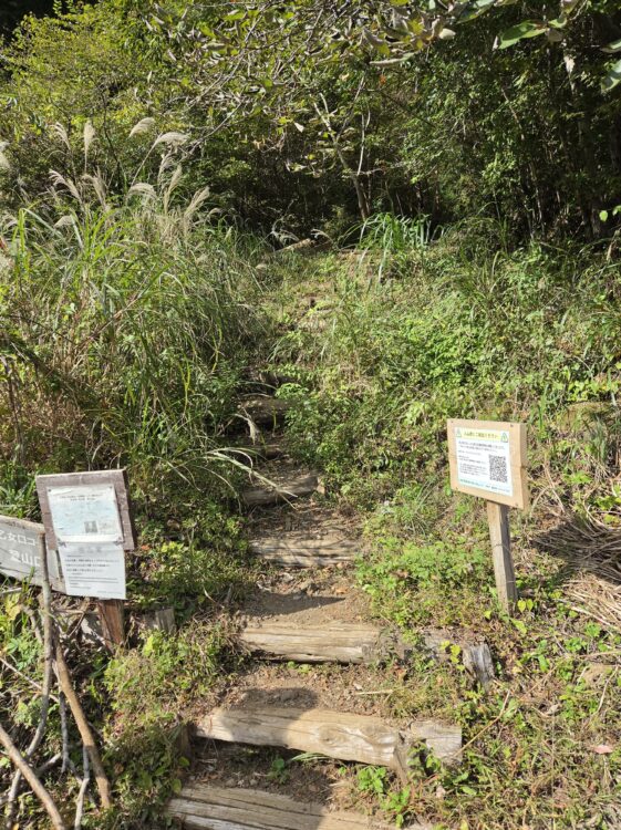 金時山の乙女口コースの登山口